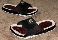 Men s Nike Jordan Hydro 11 Bred Slides Mens Size 11 Sandals