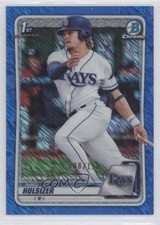 2020 Bowman Chrome Prospects Blue Shimmer Refractor 108/150 Niko Hulsizer 5h5