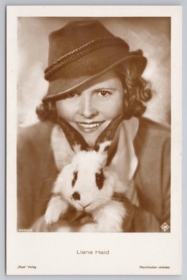 RPPC Lien Deyers Schauspielerin Ross Verlag Prachtfilm 1930er Kino Glamour