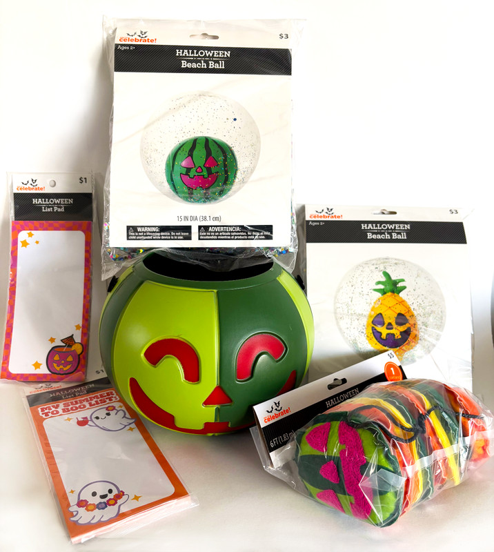 🎃 Way To Celebrate Summerween Party Bundle Halloween Beach Balls Bucket Garland