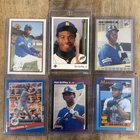 Ken Griffey Jr Rookie Card Lot x6 Upper Deck Donruss Fleer Topps 1989 RC