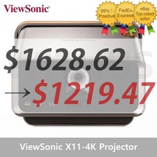  CLEARANCE ViewSonic X11-4K Smart 4K UHD Short Throw LED Projector Home Theater