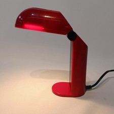 LAMPADA TAVOLO MANON-DESIGN YAMADA SHOMEI- ANNI 70' Rossa Vintage