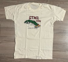True Vintage 1970s Gitmo FotL Guantanamo Bay Men’s MEDIUM T-Shirt GTMO Cuba