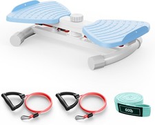 Waist Twister Machine W/ Resistance Band Silent Exercise Twist Board Core
