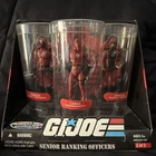 Sealed Hasbro G.I. Joe Senior Ranking Officers Toys R Us Exclusive w/ Figures