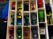 Hot Wheels Vintage 1:64 Diecast Car Lot w/ Collector Case, Multicolor 1970
