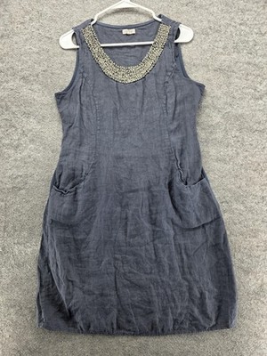 chinese dress ladies Linea Tomei Linen Dress, Large – Second Serve Resale main image 0