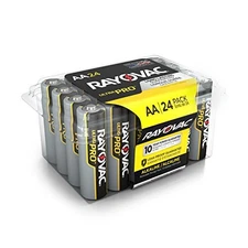 Rayovac Ultra Pro Alkaline AA Batteries, 24 Pack  Assorted Sizes , Styles 