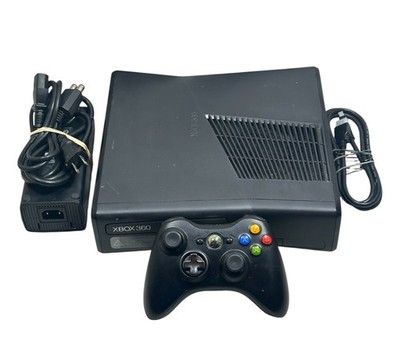Microsoft XBox 360 S Slim Model 1439 250GB Console System Bundle - Tested