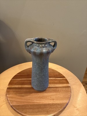 Denbac , French pottery with Double Handled Amphora vase 1910-20s