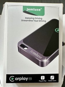 Jemluse Carplay Pro Auxiliary Input Adapter BY969D USB Port Plug & Play