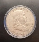 🔥 1961-D Frankiln Half Dollar 90% Silver CoinSnap analysis is Fine to AU🔥