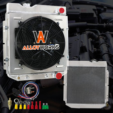 3 Row Radiator Shroud Fan For 1965 1966 Ford Mustang V8 289 260 302 Engine