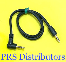 3.5mm Stereo Angle Male Mini Plug to 3.5mm Male Audio Cable 18"