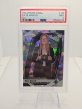 2024 Panini Prizm WNBA Kate Martin #148 ICE PRIZM RC PSA 9