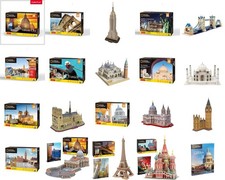 Cubic Fun 3D National Geographic Puzzle   Iconic Buildings Collection Pick...