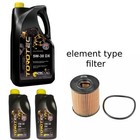 To fit 2.2 2.4 MK7 FORD TRANSIT 06-11 Service Kit - Oil Filter 7 litres oil 5w30
