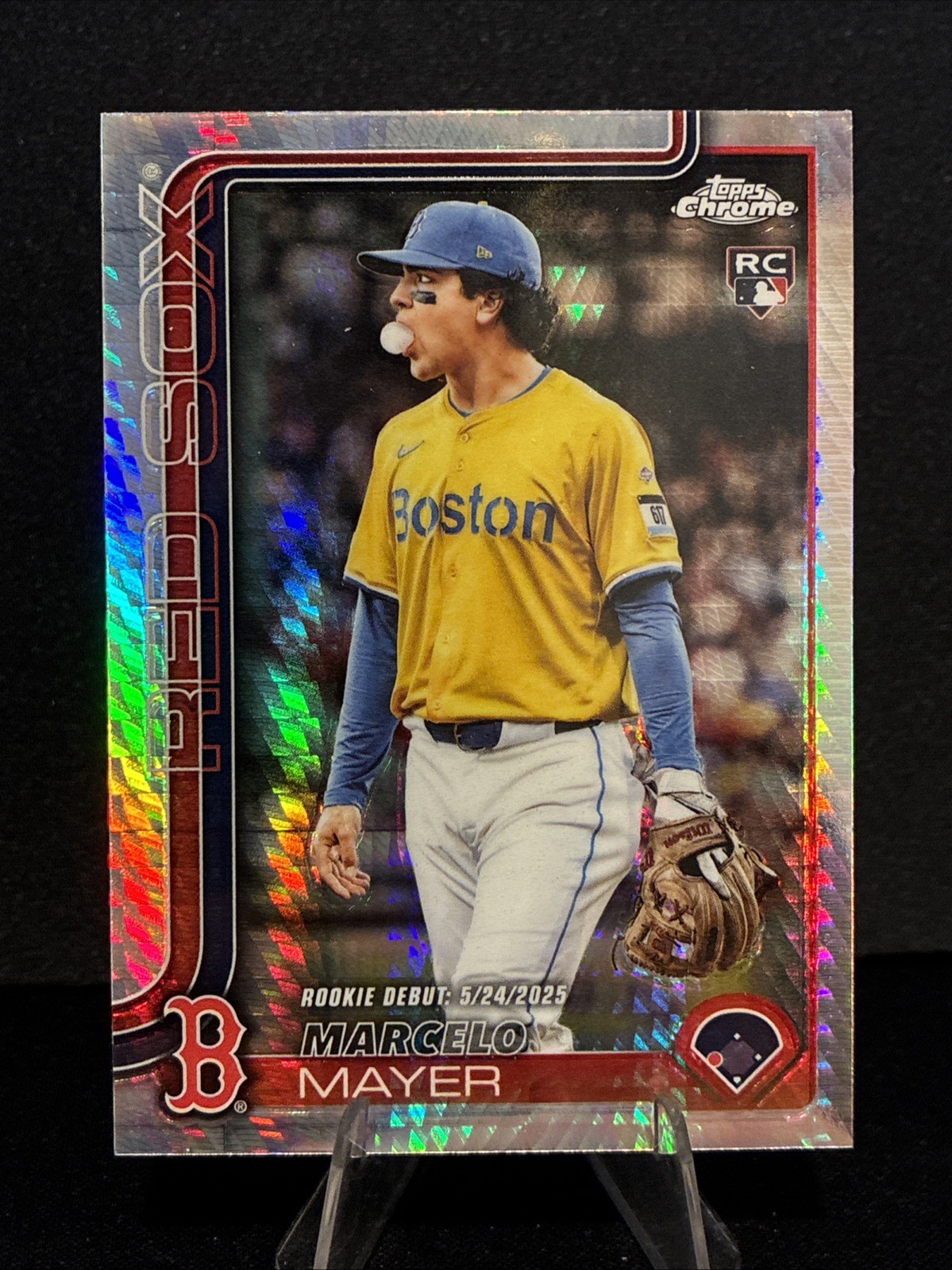 2025 Topps Chrome Update-Marcelo Mayer RC Debut #USC117 Prism Refractor