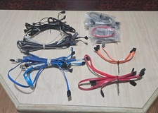 Lot of 49 SATA Cables