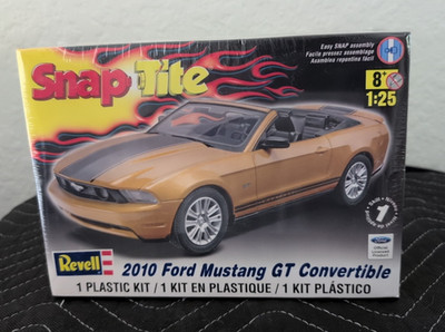 Revell #85-1963 1:25 Scale 2010 Ford Mustang GT Model Car Kit - Factory Sealed