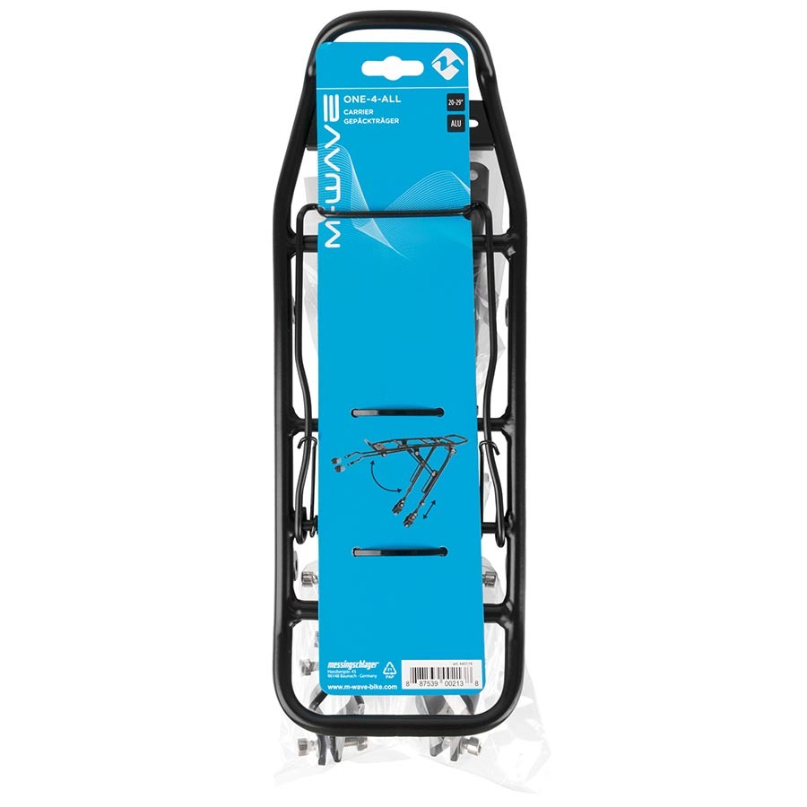 Задняя стойка M-Wave One-4-All черного цвета подходит для 20-29 человек Максимальная нагрузка 55 фунтов 7690₽