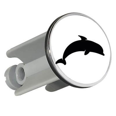 Waschbeckenstöpsel Delfin Silhouette Geschenkidee Delfin Geschenk Präsent Mitbri