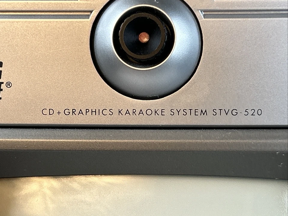 The Singing Machine STVG520 KaraokeVision CD+G Karaoke System w/ Built-In Screen - Image 3 of 4