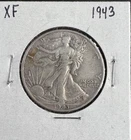 1943 Walking Liberty Half Dollar 90% Silver Circulated Strong Detail Nice Eye Ap