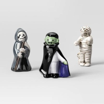 Hyde & EEK Boutique Halloween 3pc Ceramic Monsters Character Decorative Set 2025
