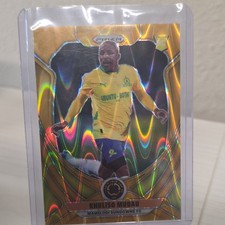 2025 Panini Prizm Khuliso Mudau #129 Gold Parallel /10 Rookie