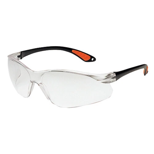 BBS SAFETY 12 PACK Pair Safety Glasses Clear Lens Impact Resistant Eyewear Work Eyewear