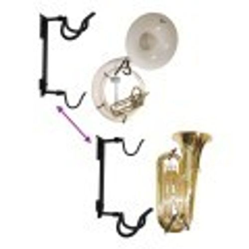 SUPPORTO DA PARETE STRINGSWING PER TUBA/SOUSAPHONE BHH09-SWEU - Foto 2 di 2