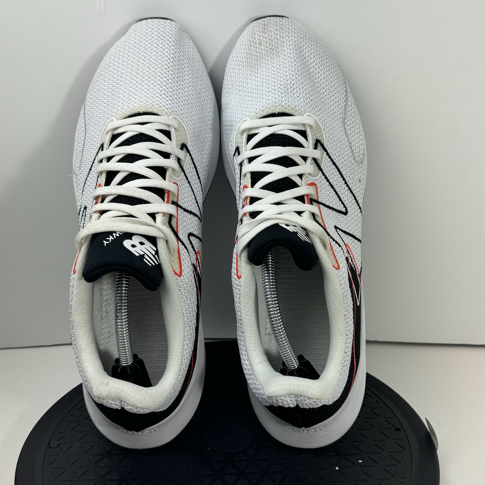 SAOLA Scarpe da corsa New Balance Dynasoft Lowky da uomo taglia 13 D bianche NECESSITA DI SOLETTE