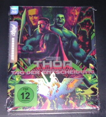 THOR TAG DER ENTSCHEIDUNG LIMITIERTE MONDO STEELBOOK 4K UHD BLU RAY +BLU RAY NEU