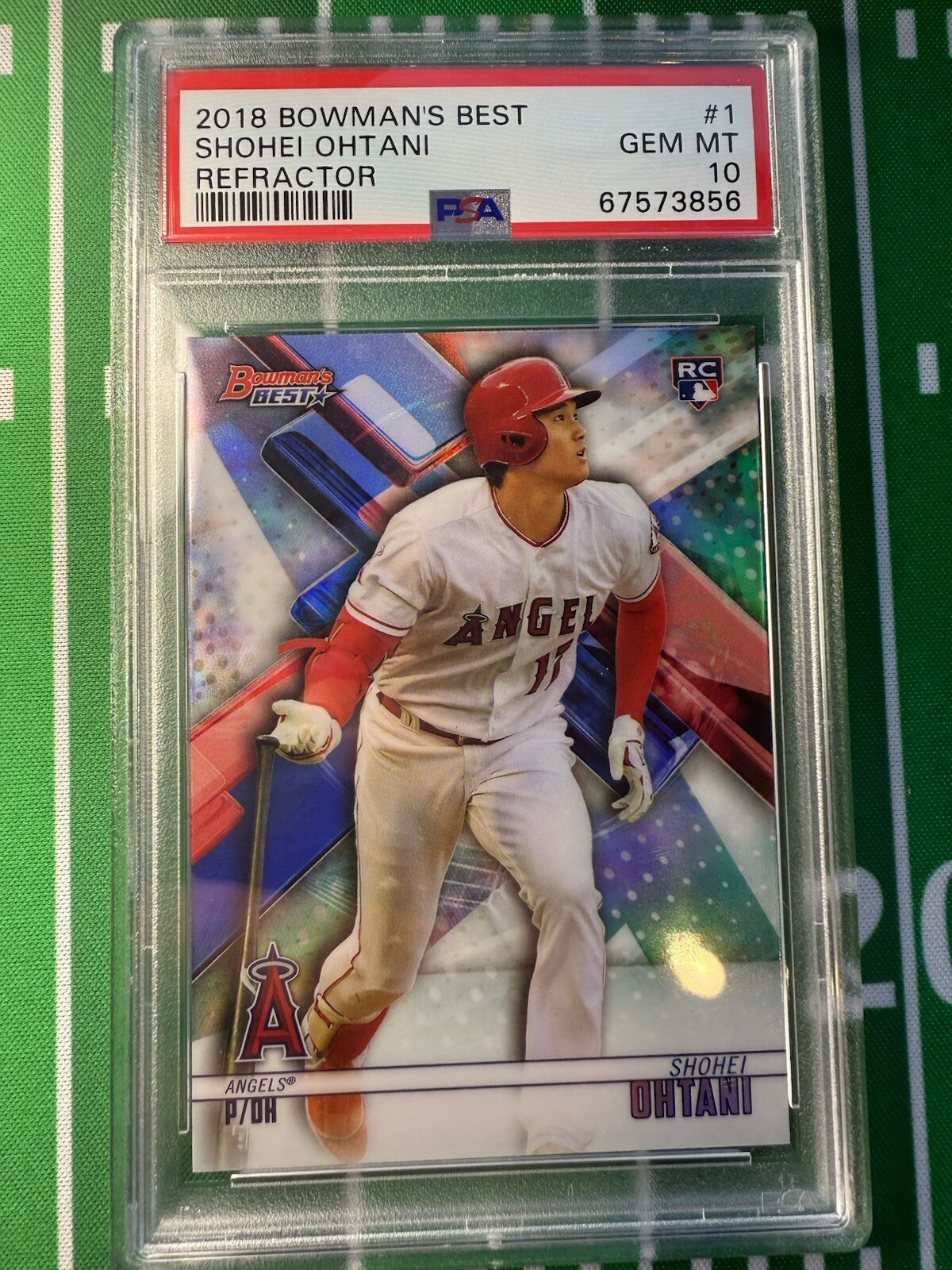 大谷翔平 2018 Bowman's Best 1998 psa10カード 大谷翔平 2018 Bowman's Best 1998 psa10カード