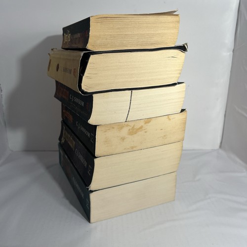C J Sansom MATTHEW SHARDLAKE SERIES 2-7 Crime Fiction Dissolution- No Book #1 - Foto 2 di 8