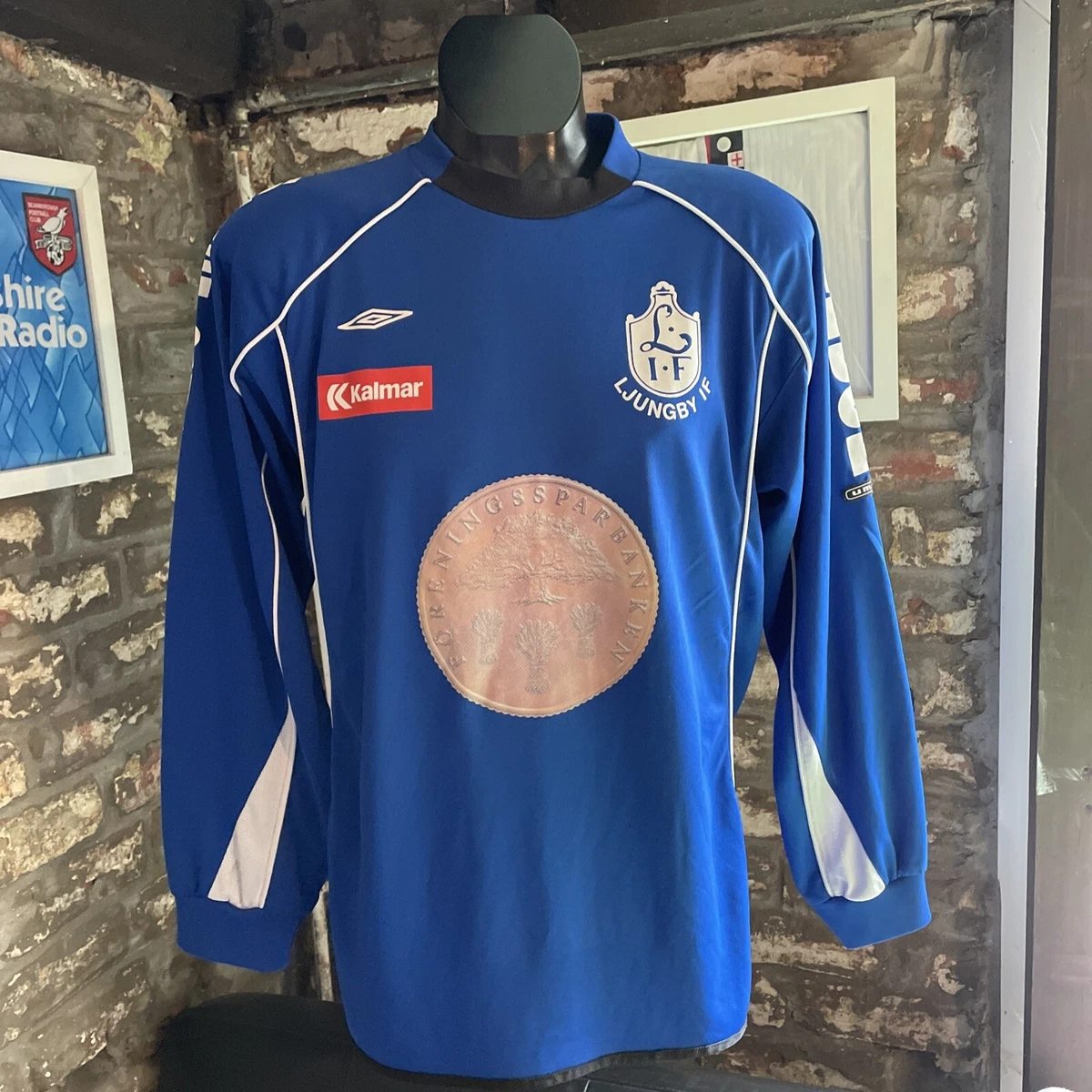 Maillot Umbro IFK Hallsberg - Blanc, Taille S - Football Suède