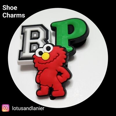Shoe Charms ''My 70's Childhood '' Charms Set of 3