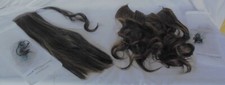 2 Hair Extensions Premium Quality a Curly  a 2 Tone 22" Straight