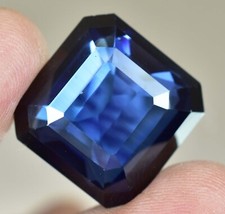 48.90 Ct Natural Kashmiri Blue Sapphire Octagon STUNNING Certified AAA Gemstone