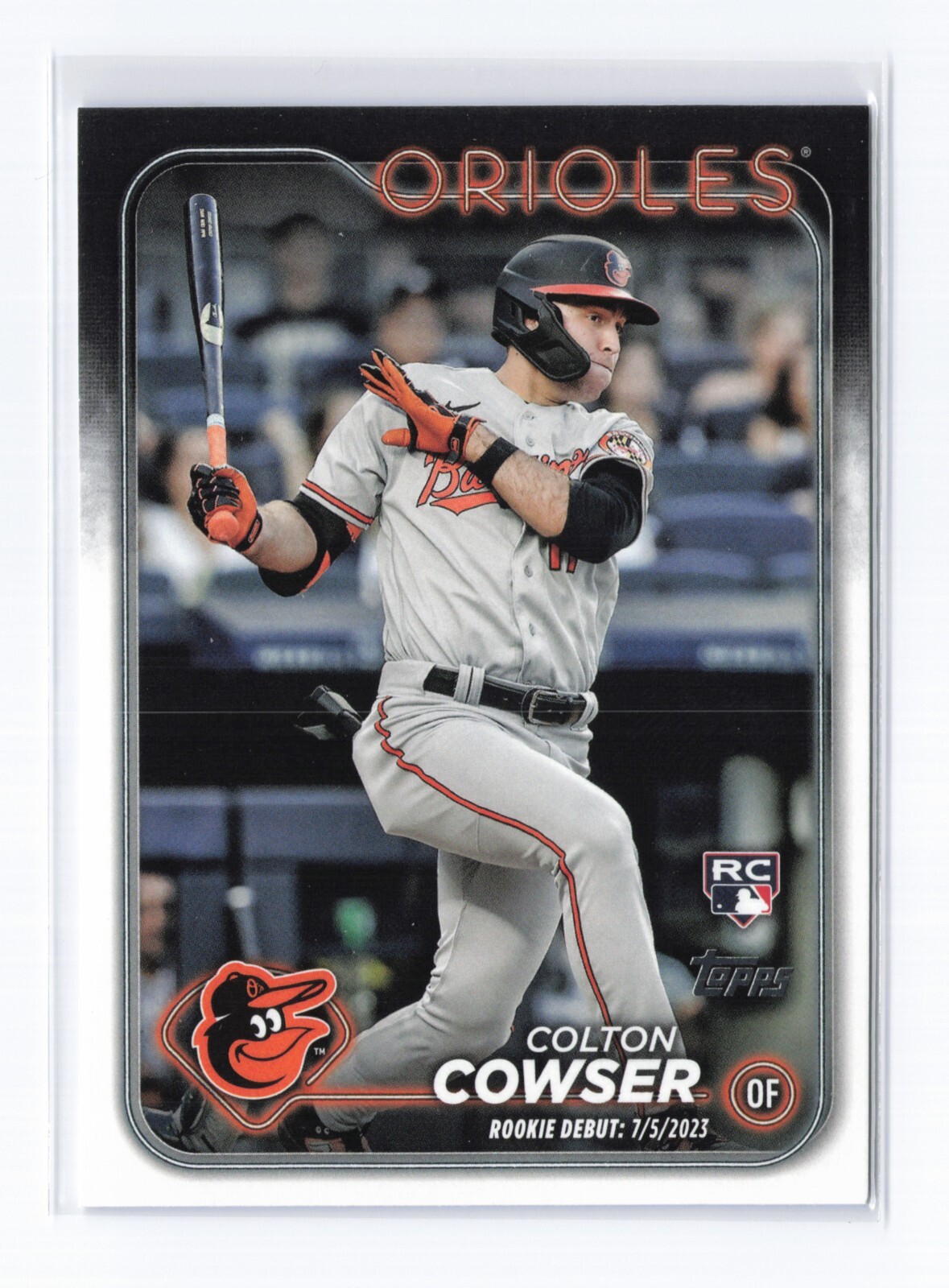 2024 Topps Update Series - Rookie Debut Colton Cowser #US72 (RC)