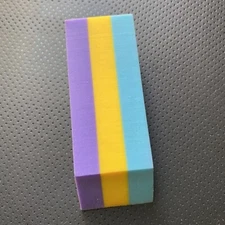 Vintage NOS NEW 1990's Empire Yikes Erasers ~ Unused Striped SUPER RARE