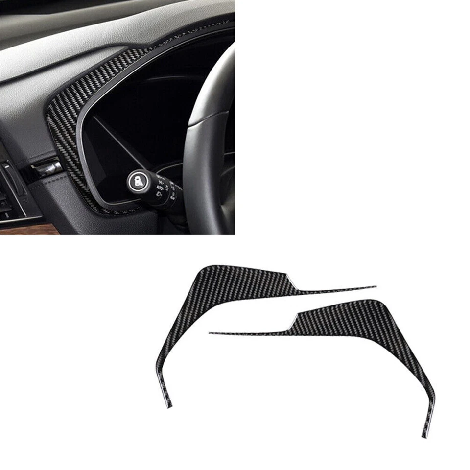 Kit de cubierta interior completo de fibra de carbono de 21 piezas para Honda CR-V 2017-2021 Foto 2 de 4