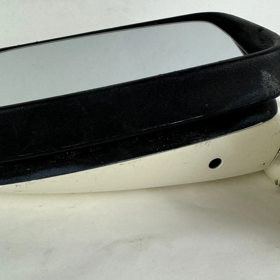 Porsche 911 964 928 944 1978-1989 conjunto de espejos retrovisores con bandera lateral izquierdo del conductor blanco Foto 4 de 4