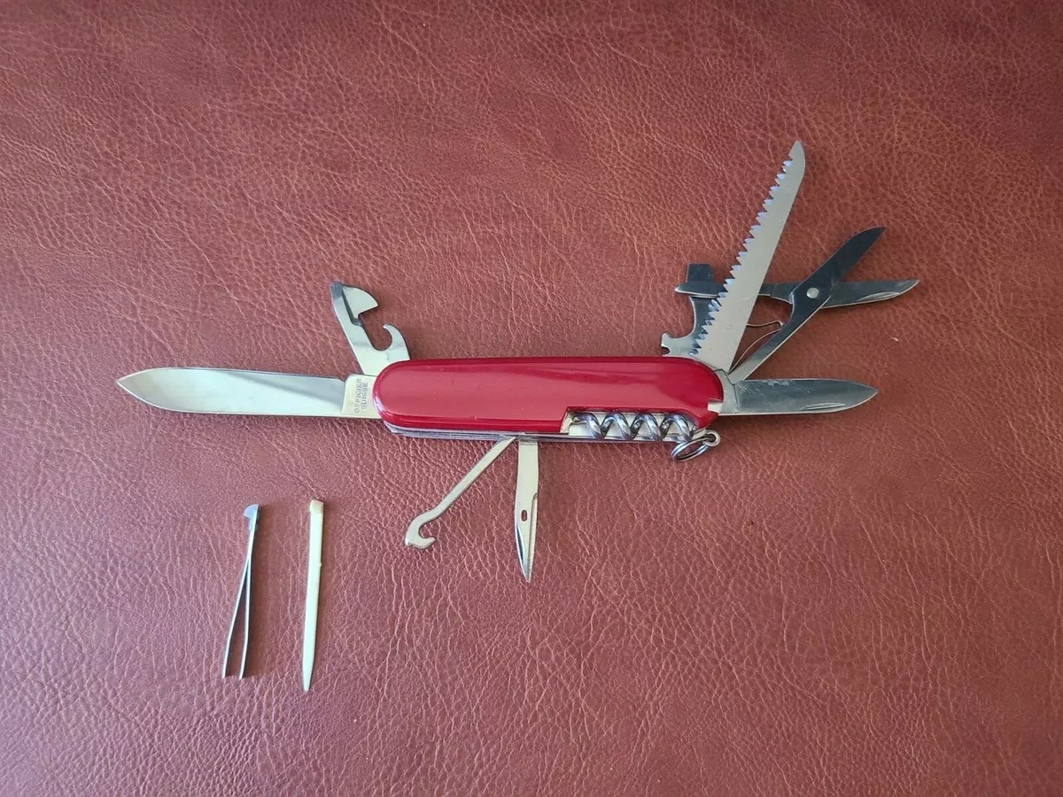 Victorinox Huntsman 91mm Swiss Army Knife TSA | eBay