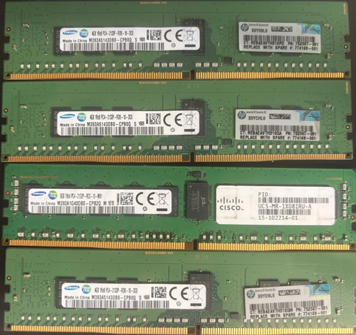 Kit De 256 GB RAM DDR4 ECC RDIMM (16x16 GB) PC4-2133 Para HP Z840