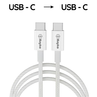 USB C auf USB C 2.0 Ladekabel USB Type C 60W für IPhone Samsung Xiaomi 1m 2m