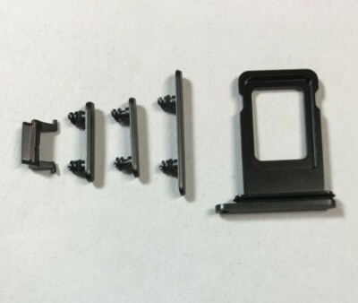 Seitliche Lautstärketaste und Power Button Set Sim Tray für Apple iPhone