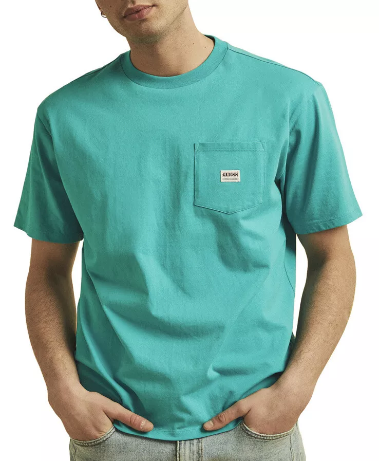 green guess shirt